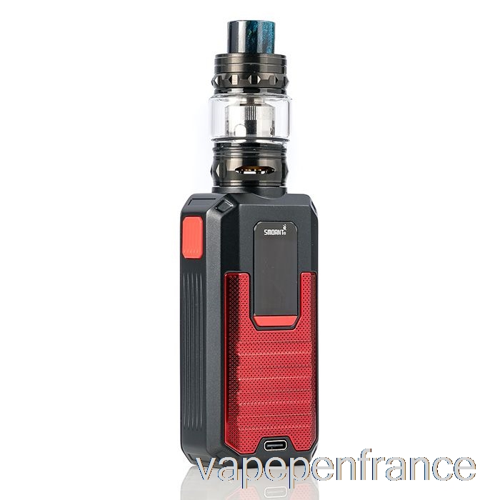 Smoant Ladon 225w Kit De Démarrage Stylo Vape Rouge Et Noir